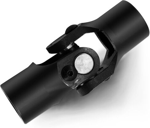 13/16 "-36 spline x 3/4" جولة سوداء توجيه عمود مفصل Universal واحد u المفصل ، الطول الإجمالي: 96 مم (3-3/4 ") in Saudi Arabia
