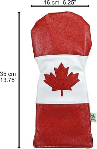 Limited Edition Canada Flag Fairway Wood Headcover - Tour Quality Golf Club Cover - Style and Customize Your Golf Bag in Saudi Arabia