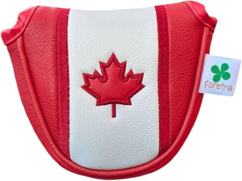 Limited Edition Canada Flag Fairway Wood Headcover - Tour Quality Golf Club Cover - Style and Customize Your Golf Bag in Saudi Arabia