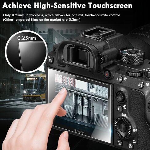 Rieibi Screen Protector for Fujifilm X-T50 Camera，3 Packs Tempered Glass Flim for Mirrorless Digital Camera XT50/X-T50 Glass Screen Protector 0.25mm Ultra-clear 9H Hardness Anti-Scrach Anti-Bubble in Saudi Arabia