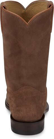 Justin Wes 10" Suede Roper Men's Western Boots - Durable Style Footwear for Everyday Comfort and Classic Ranch Look in Saudi Arabia