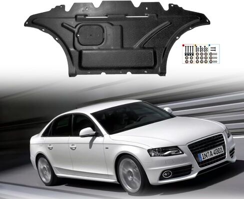 محرك Splash Shield Fit for Audi A4 2009 2012 2012 2014 2015 2016 Guard Engine Case Guard for Audi S4 RS4 2010-2016 تحت غطاء متوافق مع Audi A5 S5 2008-2017 Front Engine Guard Mud Flaps in Saudi Arabia