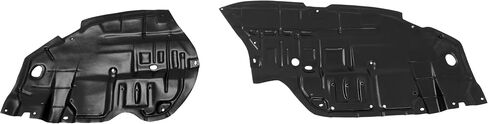 Inner Fender Liner & Engine تحت Cover Splash Shield Guard متوافق مع 2012-2014 Toyota Camry Hybrid LE/Hybrid XLE/L/LE/XLE/HYBRID SE لـ TO1228178 TO1228177 TO1248160 TO1249160 in Kuwait