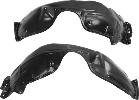 Inner Fender Liner & Engine تحت Cover Splash Shield Guard متوافق مع 2012-2014 Toyota Camry Hybrid LE/Hybrid XLE/L/LE/XLE/HYBRID SE لـ TO1228178 TO1228177 TO1248160 TO1249160 in Kuwait