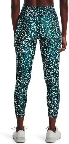 Under Armour Women's HeatGear Print No-Slip Waistband Ankle Leggings in Kuwait