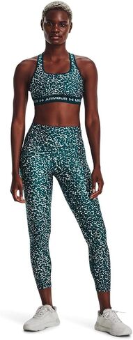 Under Armour Women's HeatGear Print No-Slip Waistband Ankle Leggings in Kuwait