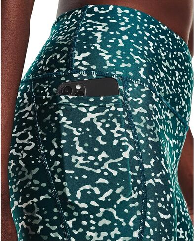 Under Armour Women's HeatGear Print No-Slip Waistband Ankle Leggings in Kuwait