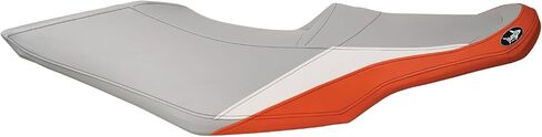 BlackTip Jetsports Premium Seat Cover for Sea-Doo GTI 130, GTS 130, Wake 155 (Gray/White/Orange) in Saudi Arabia
