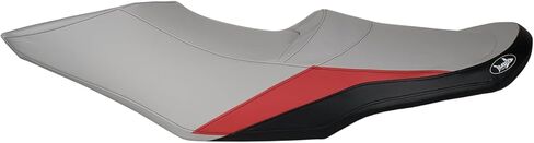 BlackTip Jetsports Premium Seat Cover for Sea-Doo GTI 130, GTS 130, Wake 155 (Gray/White/Orange) in Saudi Arabia