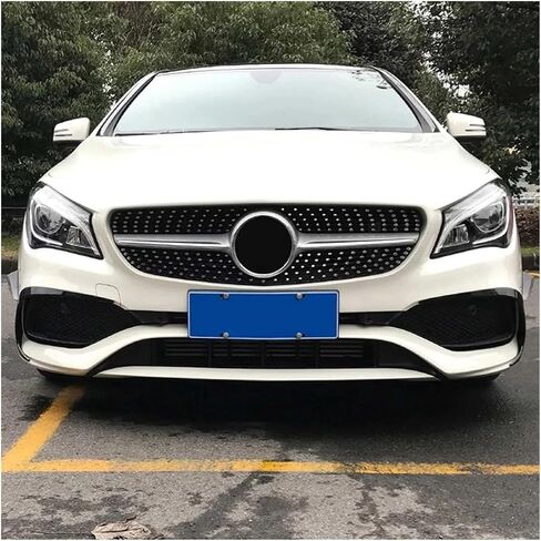 6pcs Car Pumper Splitter Spoilters Side Air Vent Canard Kit Trim Trim متوافق مع Benz CLA CLA200 220 250 260 2016-2019 in Kuwait