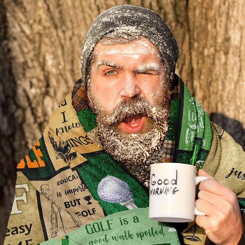 Golf Gifts for Men, Funny Golf Gifts for Men Unique, Mens Best Golf Gift for Him, Golf Gifts for Women, Cool Golfing Gifts Idea for Golfers, Golf Lover Birthday Gift Blanket 60" x 50" in Saudi Arabia
