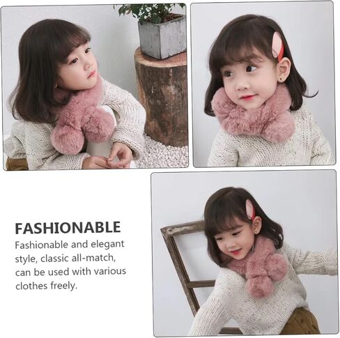 1pc Creative Plush Scarf for Boys and Girls Winter Neck Gaiter Cross Tie Design Thick and Warm Elegant Christmas Shawl for Autumn and Winter Wear for Protecting from Harsh Wind in Saudi Arabia