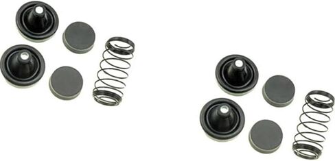 Rear Lower Drum Brake Wheel Cylinder Kit for Chevrolet B60,C30 Pickup,C40,C50,C60 1960 1961 1962 1963 1964 1965 1966 1967 1968-1989 Replacement 1818883, 1818763, 1818829 2PCS in Kuwait