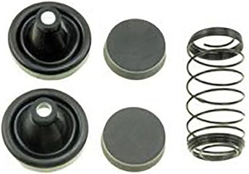 Rear Lower Drum Brake Wheel Cylinder Kit for Chevrolet B60,C30 Pickup,C40,C50,C60 1960 1961 1962 1963 1964 1965 1966 1967 1968-1989 Replacement 1818883, 1818763, 1818829 2PCS in Kuwait