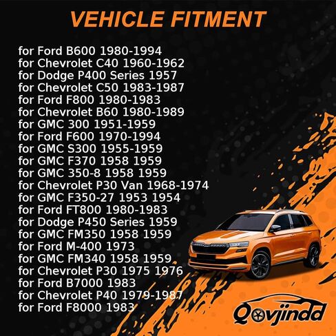 Rear Lower Drum Brake Wheel Cylinder Kit for Chevrolet B60,C30 Pickup,C40,C50,C60 1960 1961 1962 1963 1964 1965 1966 1967 1968-1989 Replacement 1818883, 1818763, 1818829 2PCS in Kuwait