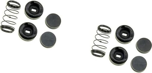 مجموعة أسطوانة عجلات فرامل الطبول الأمامية لشاحنة دودج C-1 ، C-3 ، C-4 ، P400 ، سلسلة P450 1954 1955 1956 1957 1958 1959 استبدال 1450272 ، 1450597 2x in Kuwait