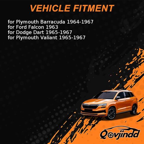 Rear Drum Brake Wheel Cylinder Kit for Dodge Dart 1965 1966-1967 for Ford Falcon 1963 for Plymouth Barracuda,Valiant 1964-1967 Replacement 8125872, 3201981, 8126725 2 Piece in Kuwait