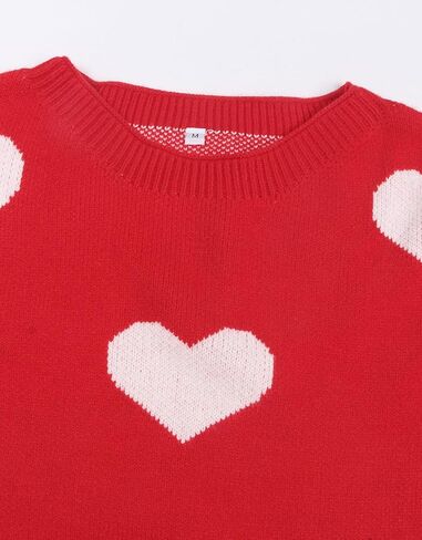 نساء القلوب اللطيفة سترات بلوفر سترات طويلة الأكمام in Kuwait