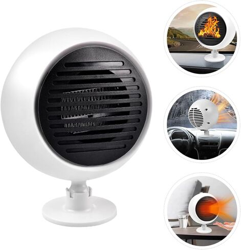 Eringogo 1PC Defogger Defogger Heater Heater للمركبات للزجاج الأمامي فعال تصميم آمن ودائم لإزالة الضباب السريع لقيادة الطقس البارد in Saudi Arabia