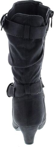Link Little Girl's Pauline-38 Kitten Heel Boots with Decorative in Saudi Arabia