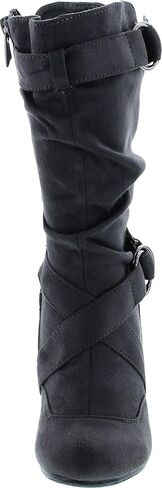 Link Little Girl's Pauline-38 Kitten Heel Boots with Decorative in Saudi Arabia