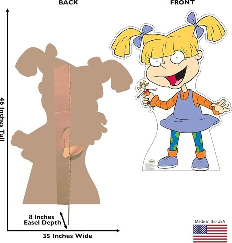 Cardboard People Chuckie Life Size Cardboard Cutout Standup - Rugrats (Nickelodeon TV Series) in Saudi Arabia