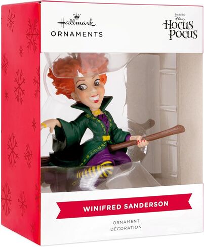 Hallmark Disney Hocus Pocus Winifred Sanderson Ornament, Gifts for Disney Fans in Kuwait