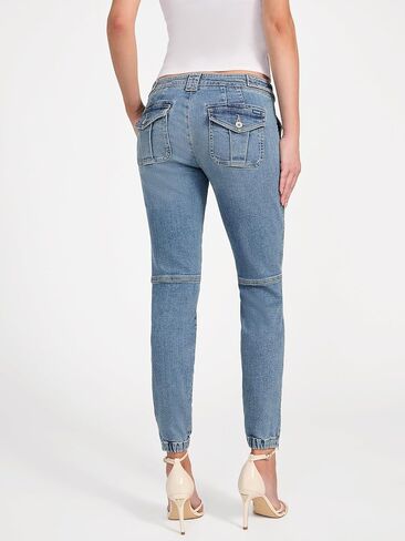 GUESS Women's Eco Cadet Denim Jogger in Saudi Arabia