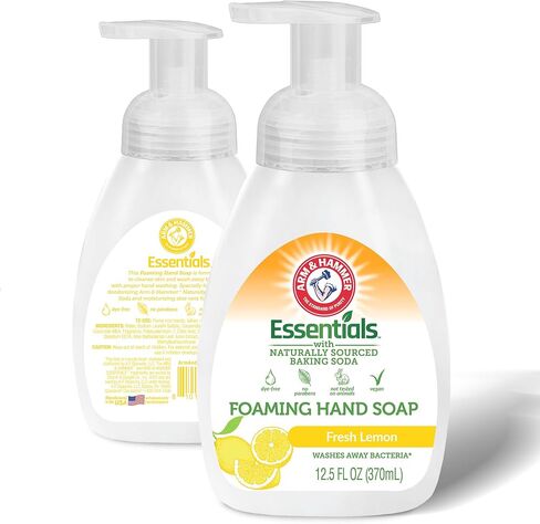 Arm & Hammer 6 Pack Foaming Hand Soap for Skin Cleaning - Ruby Red Grapefruit Scent - Hand Soap Pump with Aloe Vera & Different Ingredients 12.5 Fl Oz (370mL) in Kuwait
