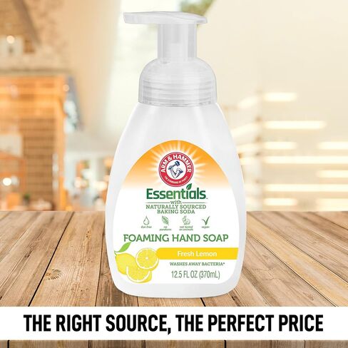 Arm & Hammer 6 Pack Foaming Hand Soap for Skin Cleaning - Ruby Red Grapefruit Scent - Hand Soap Pump with Aloe Vera & Different Ingredients 12.5 Fl Oz (370mL) in Kuwait