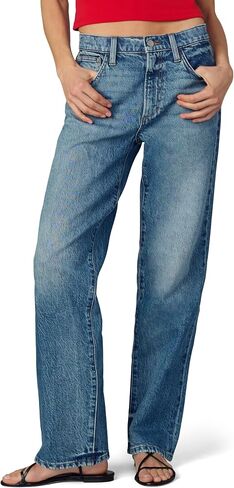 Joe's Women's The 90's Niki Mid Rise Boyfriend Straight Leg Jean in Kuwait