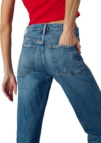 Joe's Women's The 90's Niki Mid Rise Boyfriend Straight Leg Jean in Kuwait