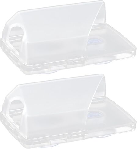 2 حزم EZ PASS حامل للزجاج الأمامي ، حامل EZPASS CLEAR مع أكواب شفط قوية ، قوس TOLL-Pass Toll Toll Pass آمن لـ EZPASS/IPASS (الحجم: 2 عبوات) in Kuwait