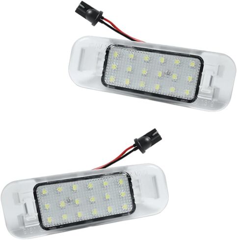 Xenon White Lucky Light ، استبدال التجميع LP ، مجموعة ضوء لوحة السيارة ، متوافق مع Kia Rio 3 UB Sedan/QB Russia متوافق مع Kia K2 Rio 2 JB/Rio5/Pride/Rio Xcite in Saudi Arabia