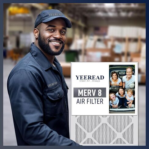 14 × 18 × 1 مرشحات هواء MERV 13، 6 عبوات، الحجم الفعلي: 13.7 بوصة × 17.7 بوصة × 0.75 بوصة، تصميم مطوي مع وسائط مرشح مُحسّنة لترشيح فائق، مثالي لأنظمة التدفئة والتهوية وتكييف الهواء والتيار المتردد والأفران in Saudi Arabia
