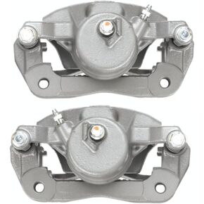 AutoShack Front Brake Calipers Set of Assembly with Bracket Replacement for Honda Fit 2003-2017 Accord 2013-2021 Civic 2016 CR-Z 2013-2015 Acura ILX V6 FWD Driver and Passenger Side BC29832PR in Saudi Arabia