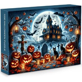 Christmas 1000-Piece Jigsaw Puzzle for Adults|Creative Play&Holiday Party Gifts |28 x 20 Inches Santa Claus Workshop Jigsaw Puzzle with Festive Northern Lights Steampunk Gears(Christmas -1, 1000) in Kuwait