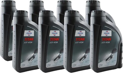 Fuchs 8 Liter TITAN ATF 4134 Red Automatic Transmission Fluid (8 x 1L) in Saudi Arabia