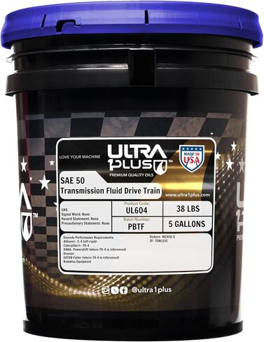 Ultra1plus ™ SAE 50W عزم الدوران سائل النقل التقليدي ، إلى 4 | 5 جالون سطل in Saudi Arabia