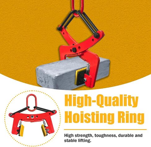 Granite Lifting Clamp 6", 350kg Stone Lifting Clamps 40mm-180mm, Vertical Stone Clamps, Heavy Duty Stone Carrying Clamps for Lifting and Transporting Concrete Block Granite Slab Stone Slab in Saudi Arabia
