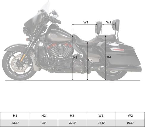 XFMT Leather Leather Pillion Pillion Rider Rider Set for Harley Touring Road King Street Glide Road Glide Electra Glide 2009-2022 in Kuwait