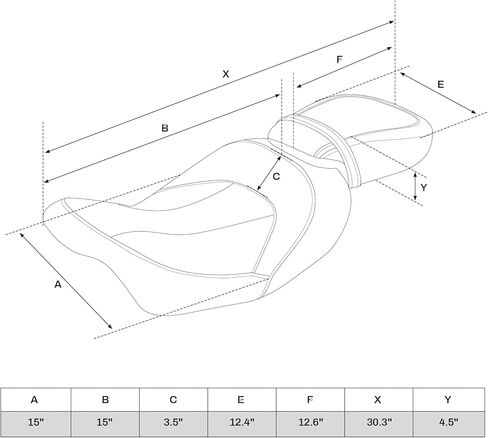 XFMT Leather Leather Pillion Pillion Rider Rider Set for Harley Touring Road King Street Glide Road Glide Electra Glide 2009-2022 in Kuwait