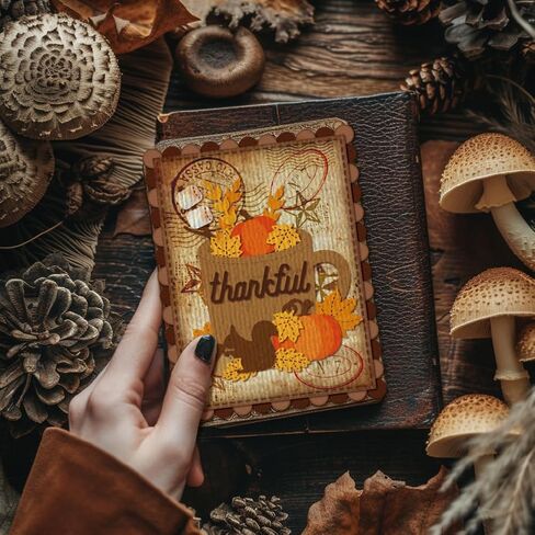 GLOBLELAND Autumn Pumpkin Harvest Cutting Dies for DIY Scrapbooking Metal Fall Pumpkin Die Cuts Embossing Stencils Template for Paper Card Making Decoration Album Craft Decor in Saudi Arabia