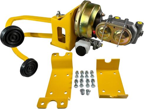 7" Universal Power Brake Booster Master Cylinder Assembly for Most Street Rod Car and Truck Ford, Chevy, Plymouth, Olds, Buick, and Studebaker W/Clutch Pads for Disc/Disc/Disc/Drum in Saudi Arabia