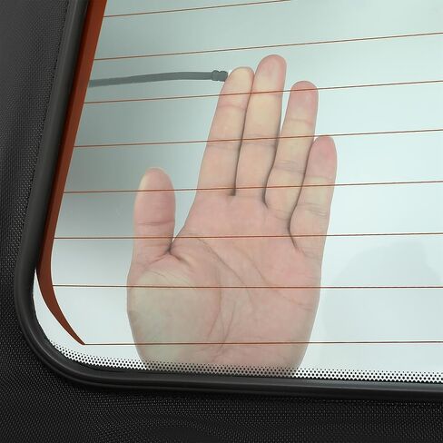 قمة ناعمة قابلة للتحويل Kuafu متوافقة مع 2000-2006 BMW 3 Series E46 Black Sailcloth Vinyl Top مع نافذة زجاجية مدفأة صافية in Saudi Arabia