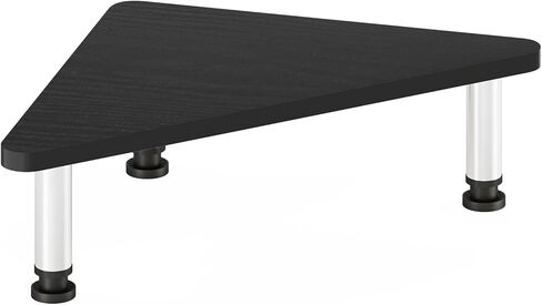 حامل شاشة Furinno Turn-N-Tube، مستطيل، 23.6 × 9.3 بوصة، أبيض/أبيض in Kuwait