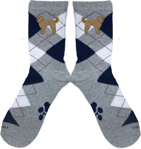 Embroidered Unisex Argyle Socks - Comfortable and Fashionable Socks for Men and Women in Saudi Arabia