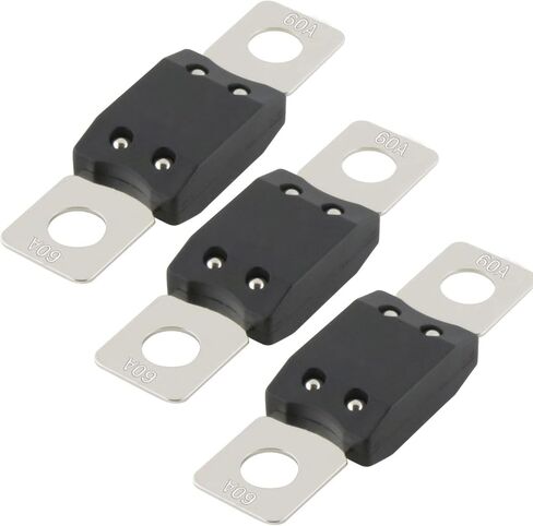 Mega AMG Hight Current Vuses 3pcs ، 40Amp Bolt Mount حماية التيار العالي لشاحنات سيارات الشاحنات الحافلات (40A) in Kuwait