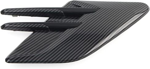 Gzyf Air Flow Pumper Side Side Vent Decal Cover Decoration ، Side Carbons Side Vent Flow Fender Sticker for Land Rover for Range Rover Sport L494 Daceelift Models 2018-2022 (ألياف الكربون) in Saudi Arabia