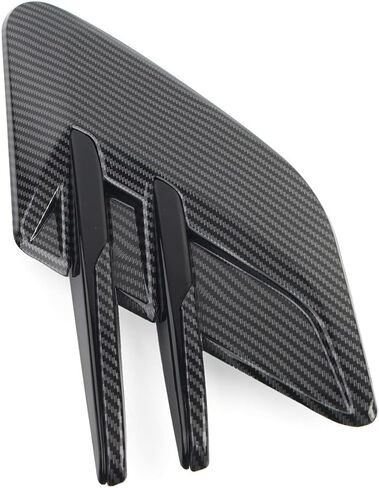 Gzyf Air Flow Pumper Side Side Vent Decal Cover Decoration ، Side Carbons Side Vent Flow Fender Sticker for Land Rover for Range Rover Sport L494 Daceelift Models 2018-2022 (ألياف الكربون) in Saudi Arabia